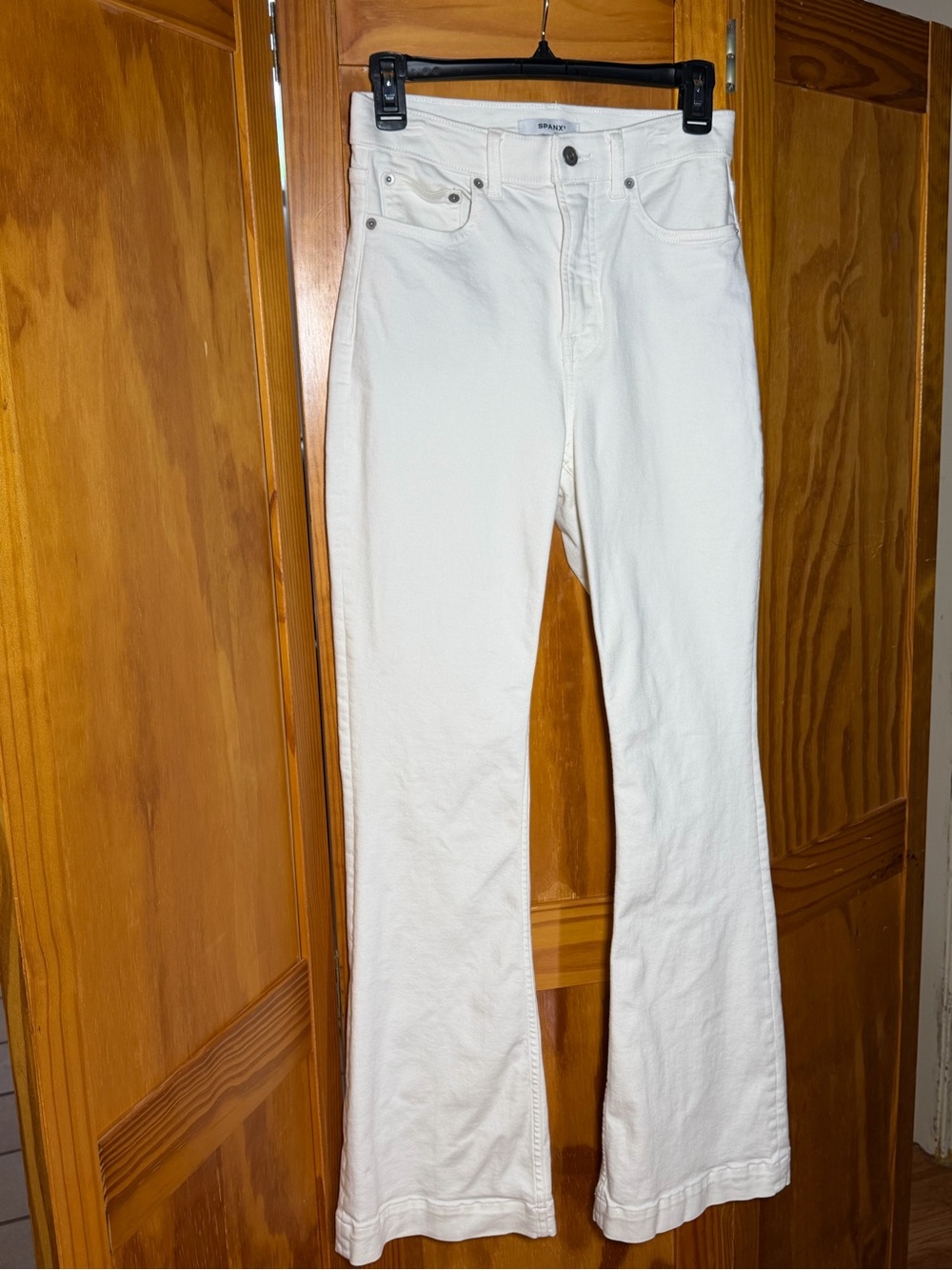 SPANX Flare Jeans|Sz6| Ivory